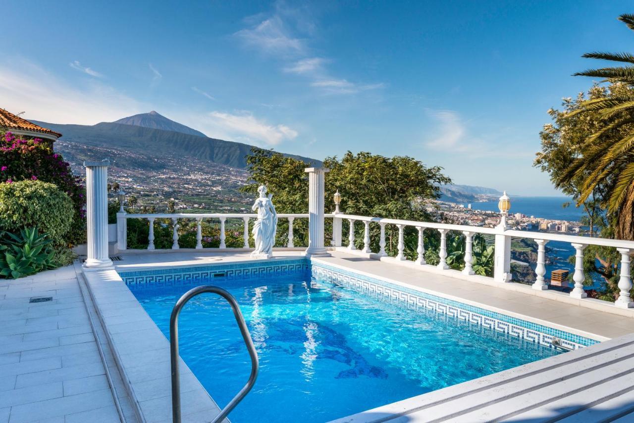 Relaxing Villa Heated Pool Luxurious Views Massage Santa Úrsula Kültér fotó