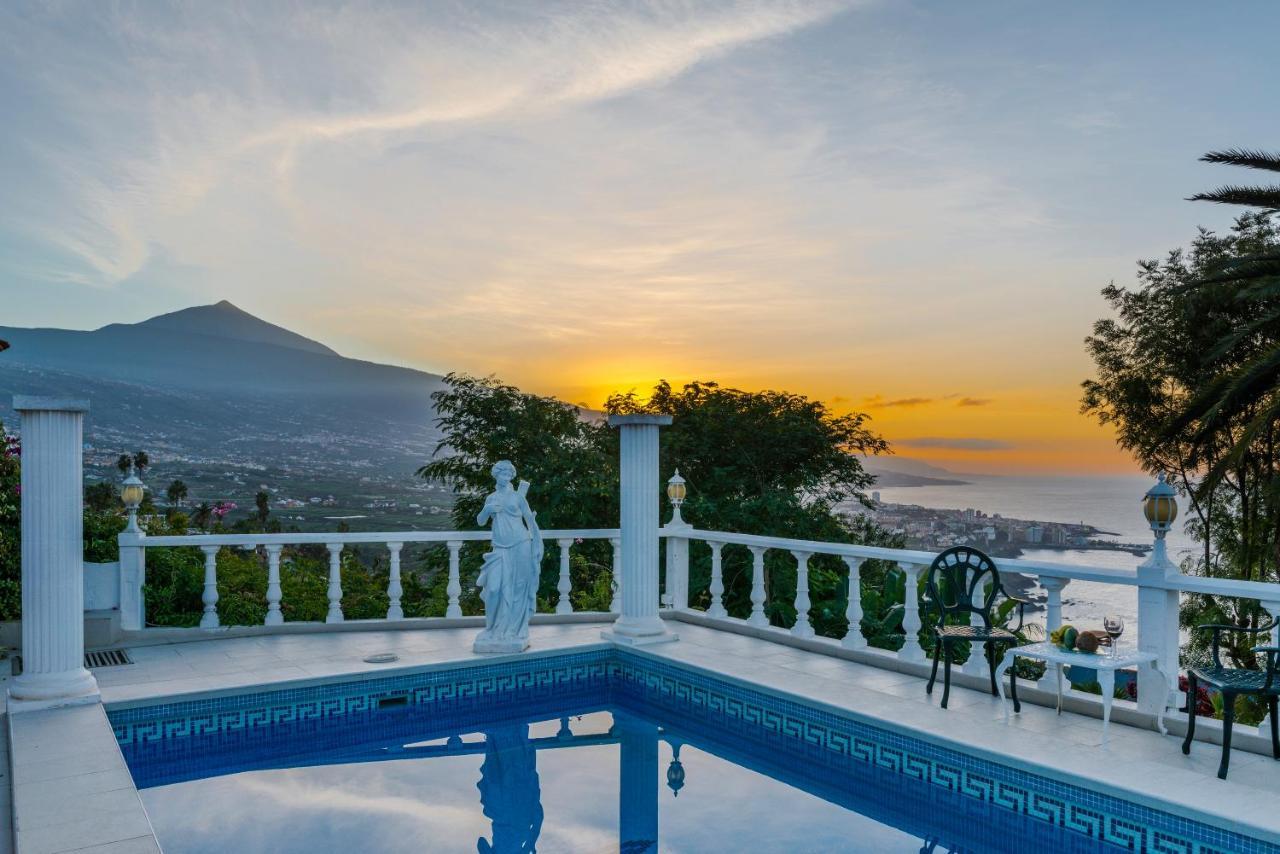 Relaxing Villa Heated Pool Luxurious Views Massage Santa Úrsula Kültér fotó